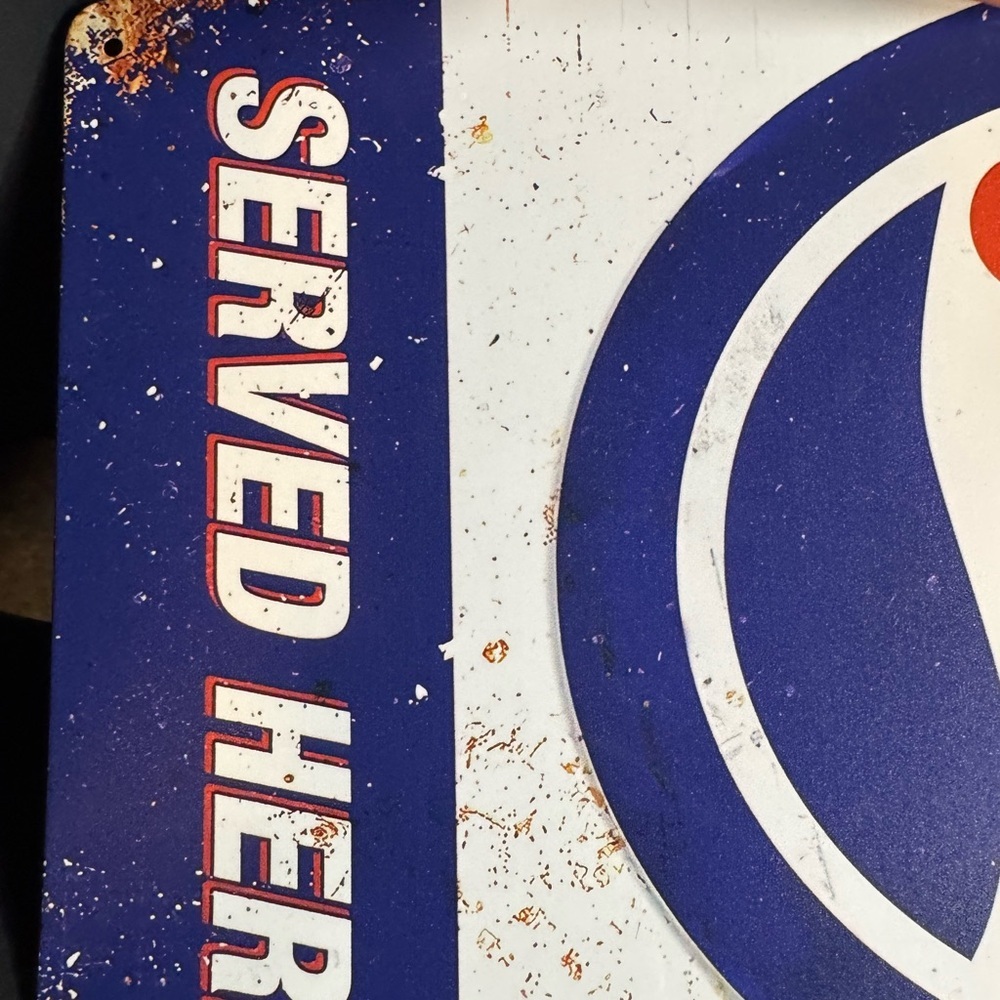 Pepsi Red and Blue Vintage Wall Art - Picture 3 of 10